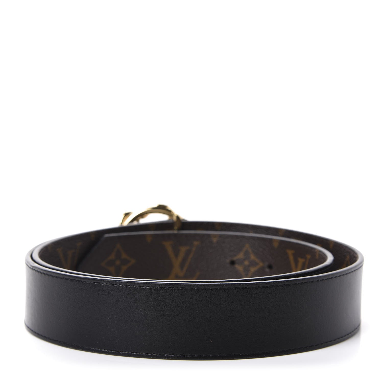 Louis Vuitton Monogram 35mm Garden Louise Reversible Belt 90 36 4 of 5