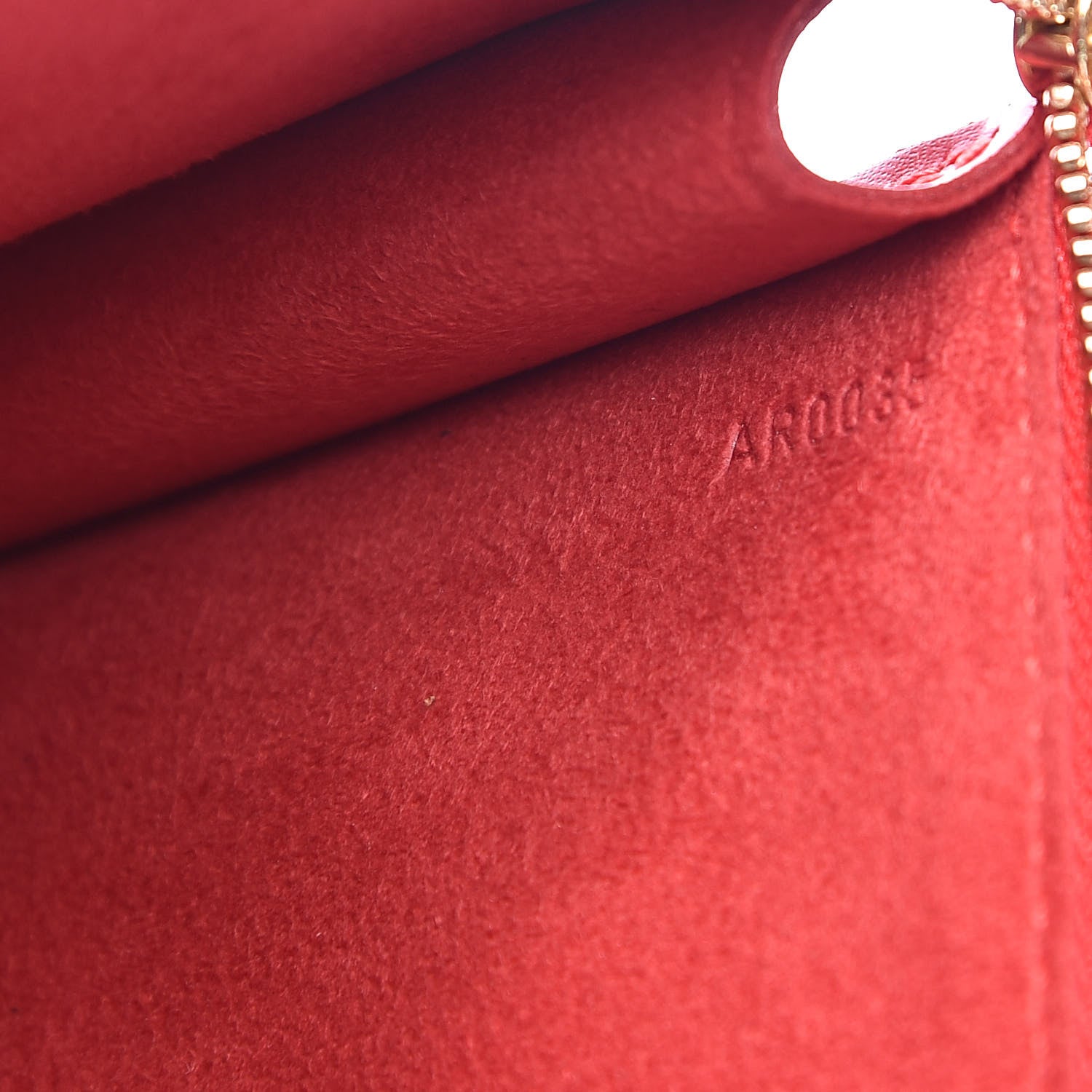 Louis Vuitton Epi Pochette Accessories 24 Castillan Red 6 of 9