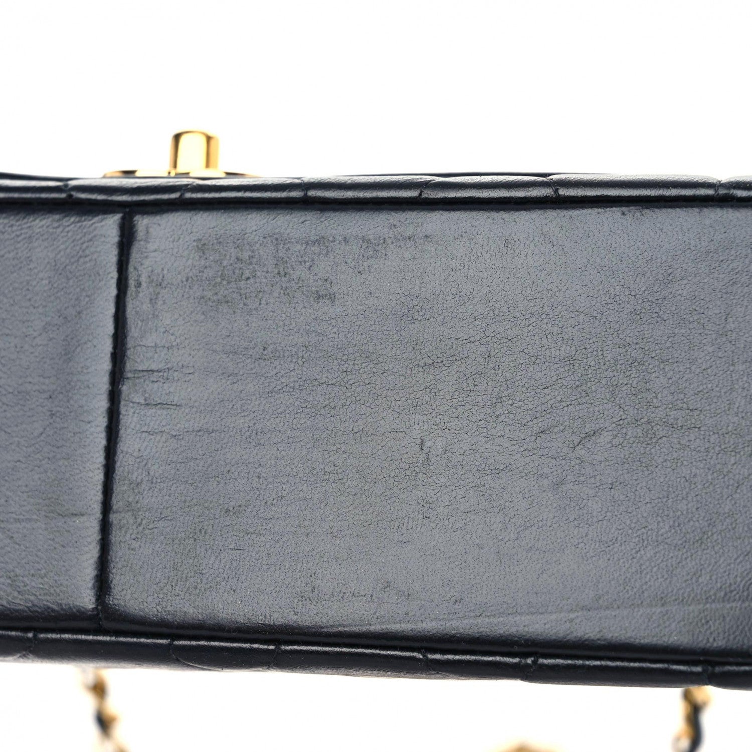 Chanel Lambskin Quilted Medium Single Flap Black 13 of 17