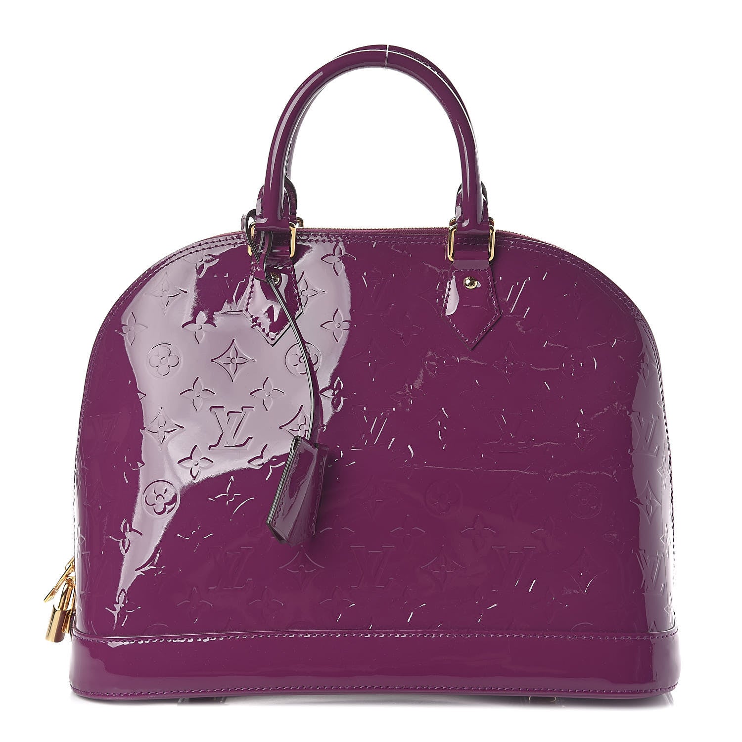 Louis Vuitton Vernis Alma MM Amethyste 2 of 11
