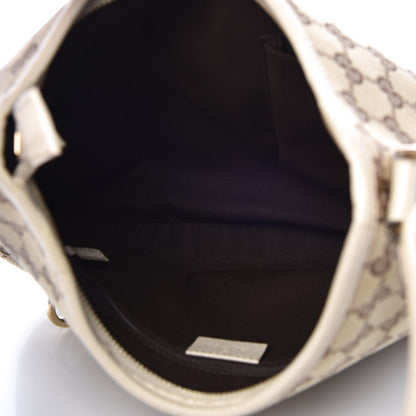 Gucci Monogram Medium Abbey Hobo Off White 5 of 9