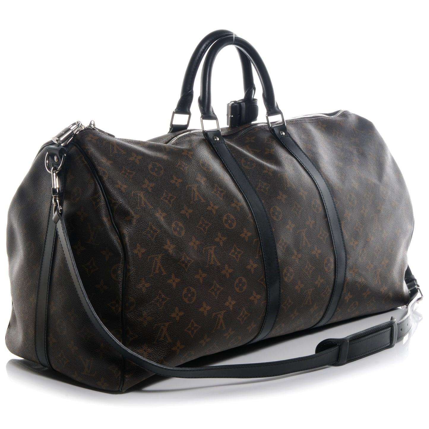 Monogram Macassar Keepall Bandouliere 55