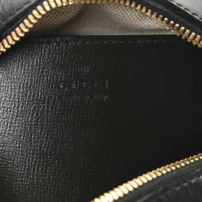 Gucci Calfskin Mini Horsebit 1955 Camera Shoulder Bag  Black 6 of 11
