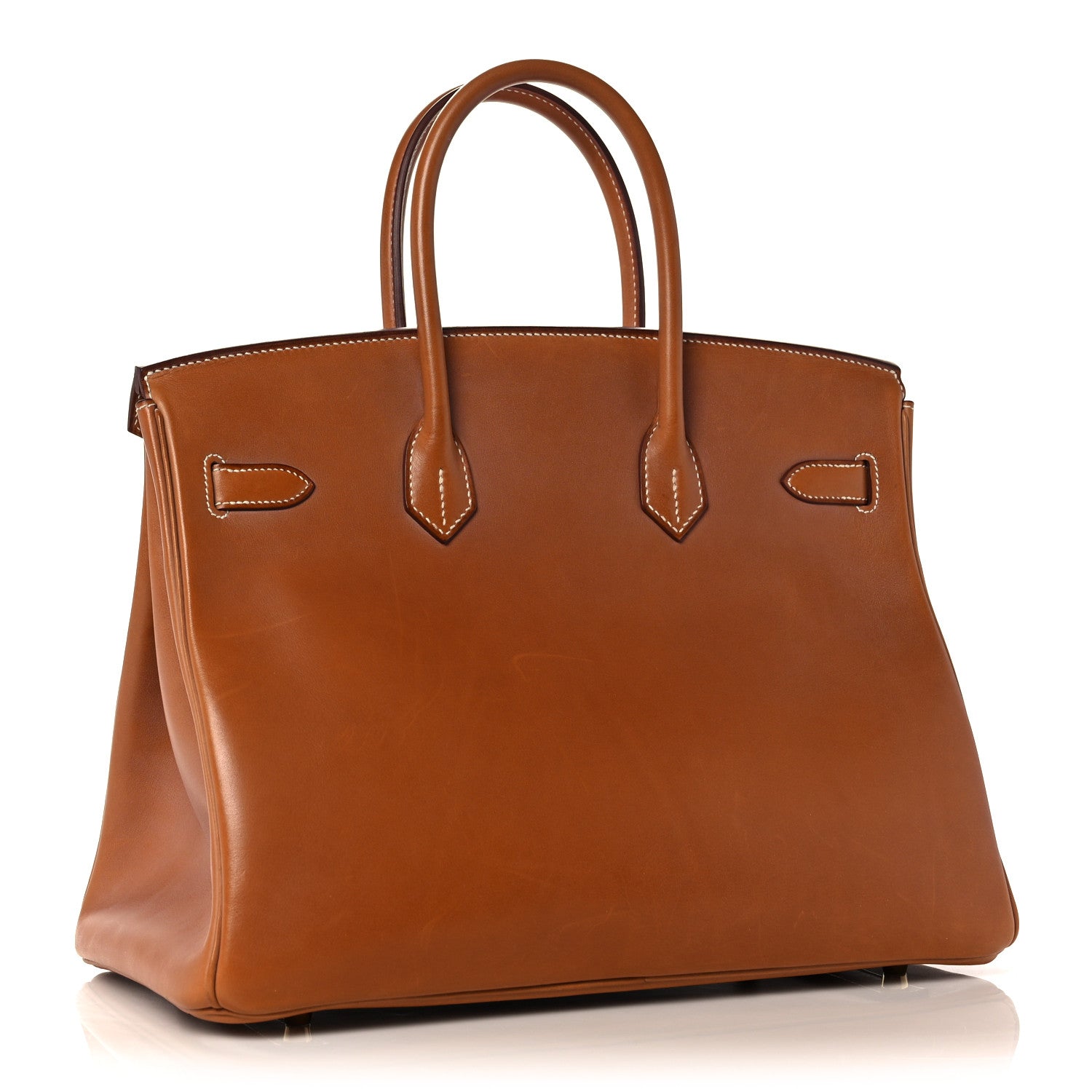 Hermes Natural Barenia Birkin 35 Fauve 3 of 53