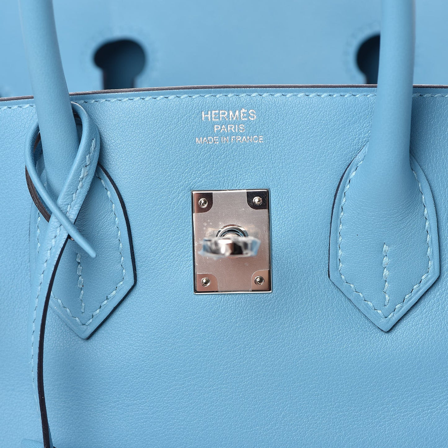 Swift Birkin 25 Bleu Du Nord