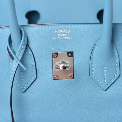 Hermes Swift Birkin 25 Bleu Du Nord 25 of 37