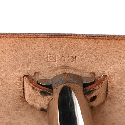 Hermes Toile Vache Calfskin Herbag 39 GM Natural 7 of 17