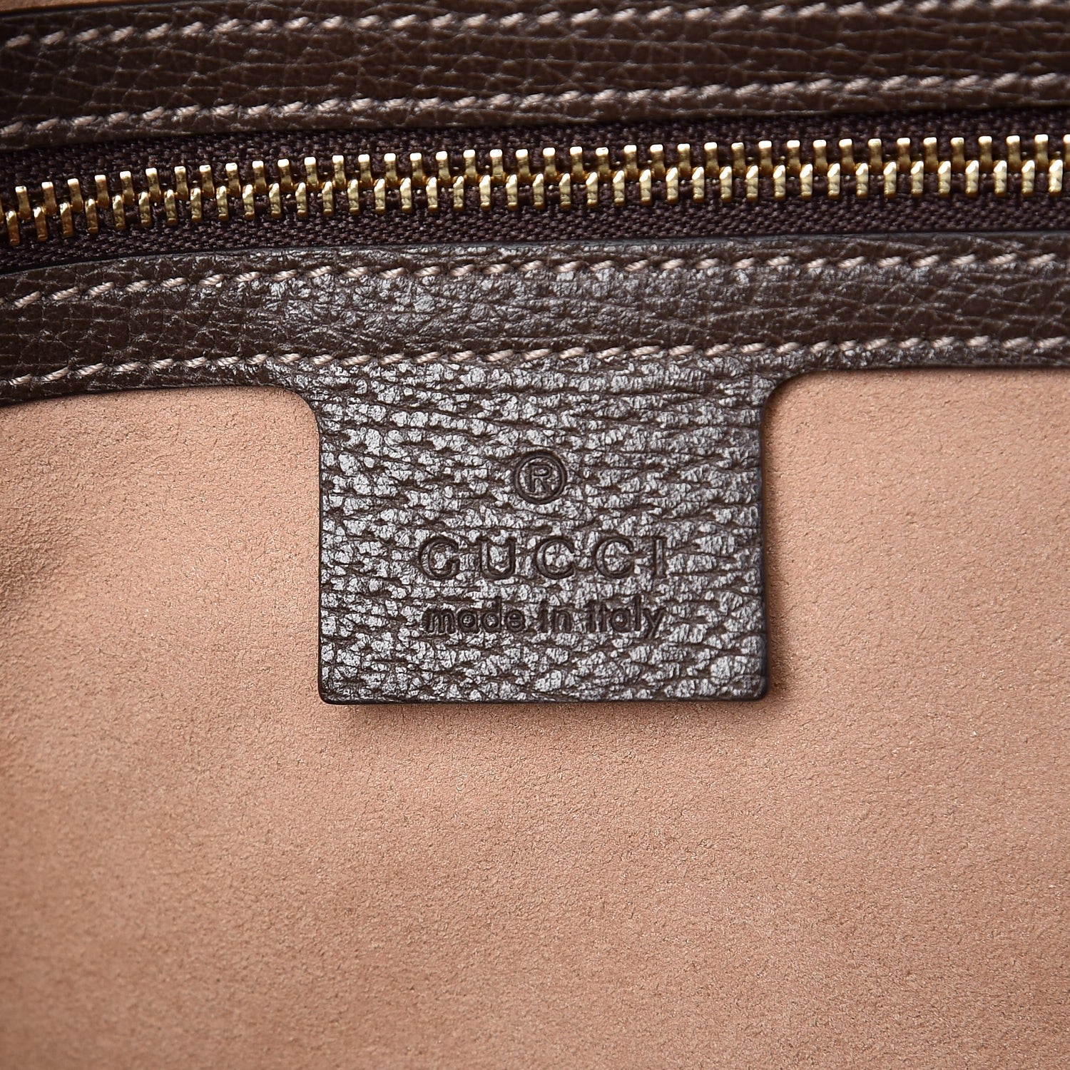 Gucci GG Supreme Monogram Web Small Ophidia Shoulder Bag Brown 6 of 8