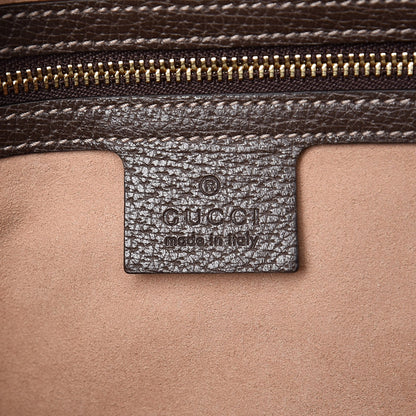 Gucci GG Supreme Monogram Web Small Ophidia Shoulder Bag Brown 6 of 8