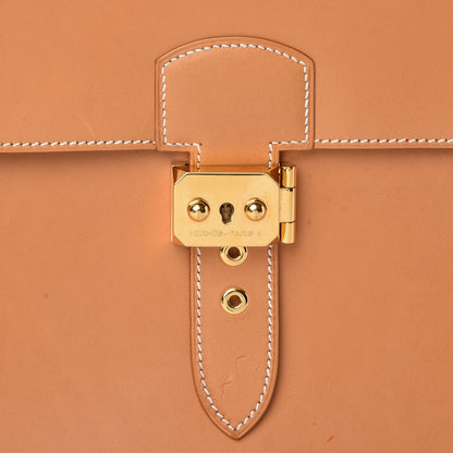 Hermes Vache Natural Sac a Depeche 38 Briefcase 12 of 20