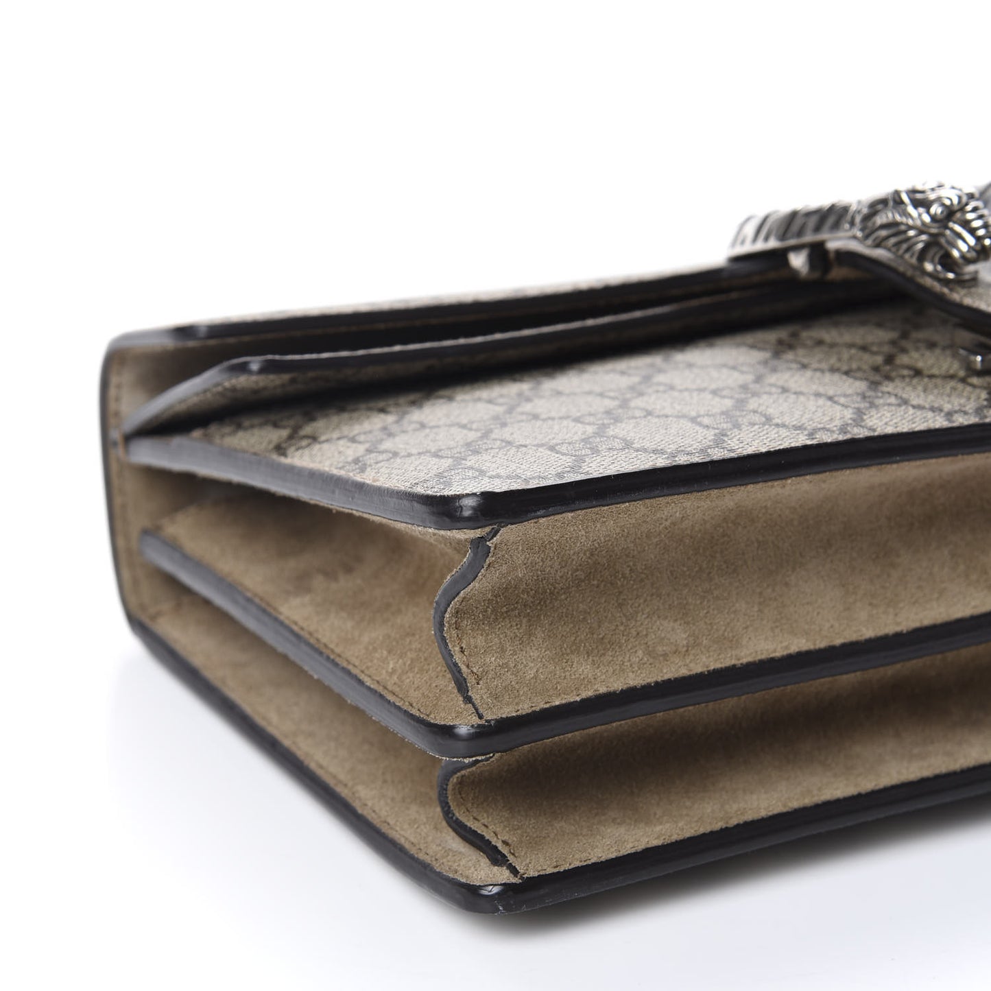 GG Supreme Monogram Small Dionysus Shoulder Bag Taupe