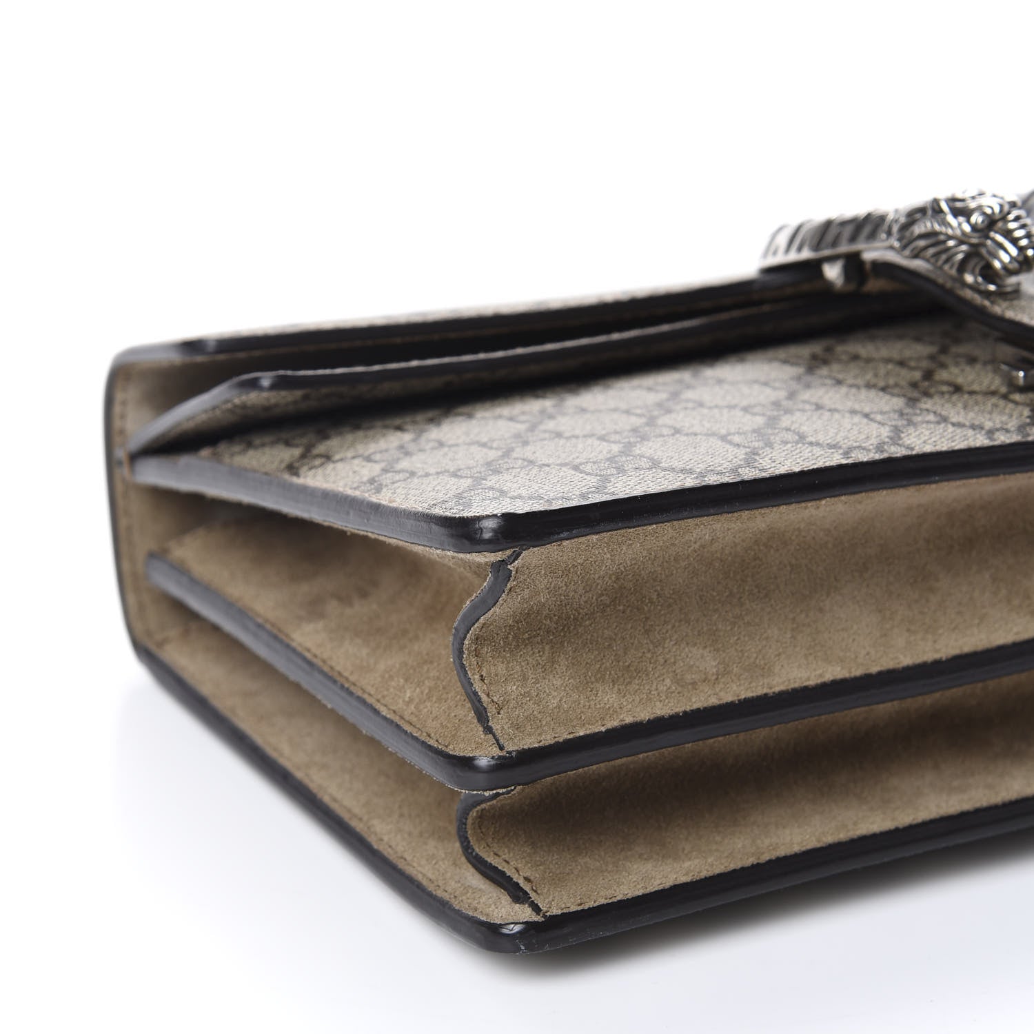 Gucci GG Supreme Monogram Small Dionysus Shoulder Bag Taupe 5 of 10