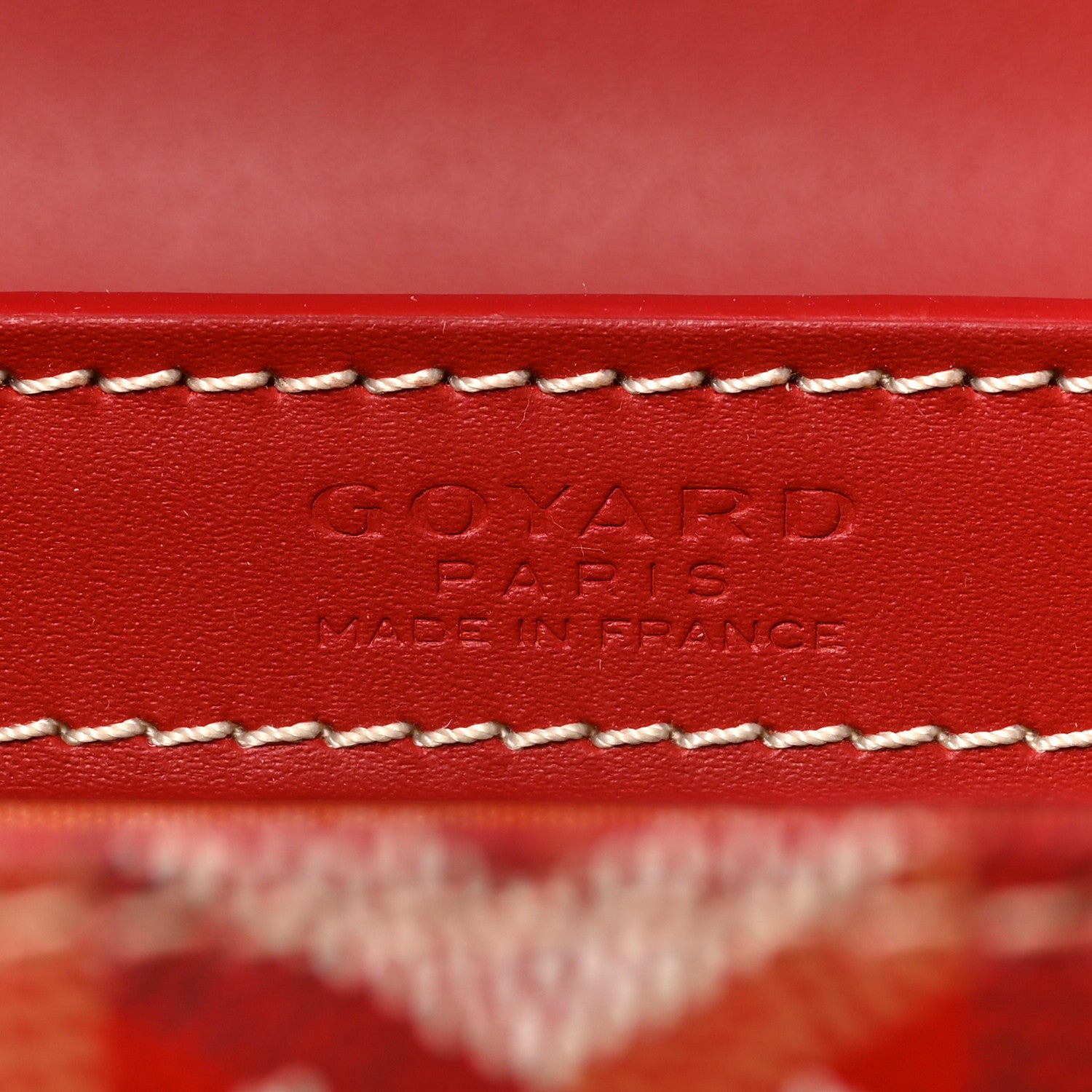 Goyard Goyardine Saigon PM Red 6 of 8