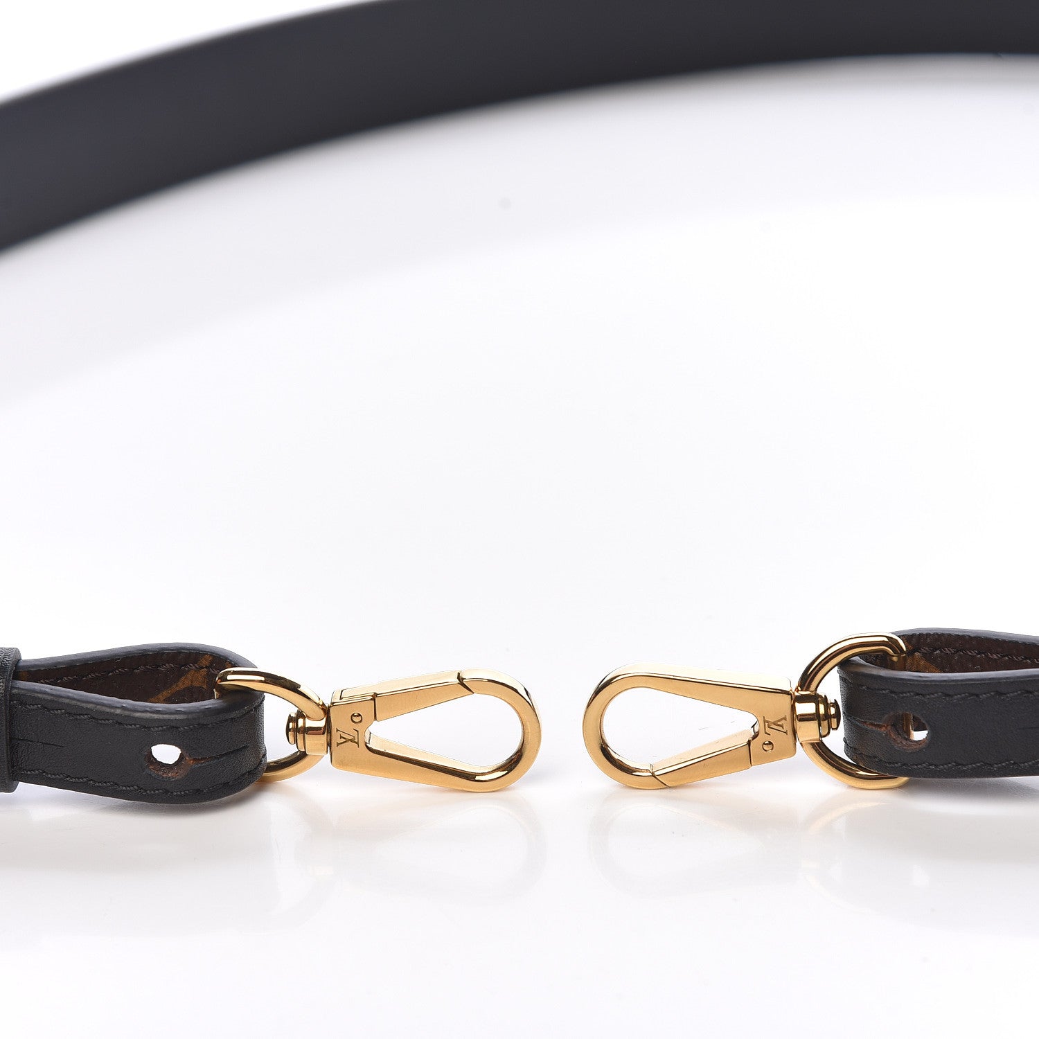 Louis Vuitton Monogram Bandouliere Shoulder Strap XL Black 5 of 6