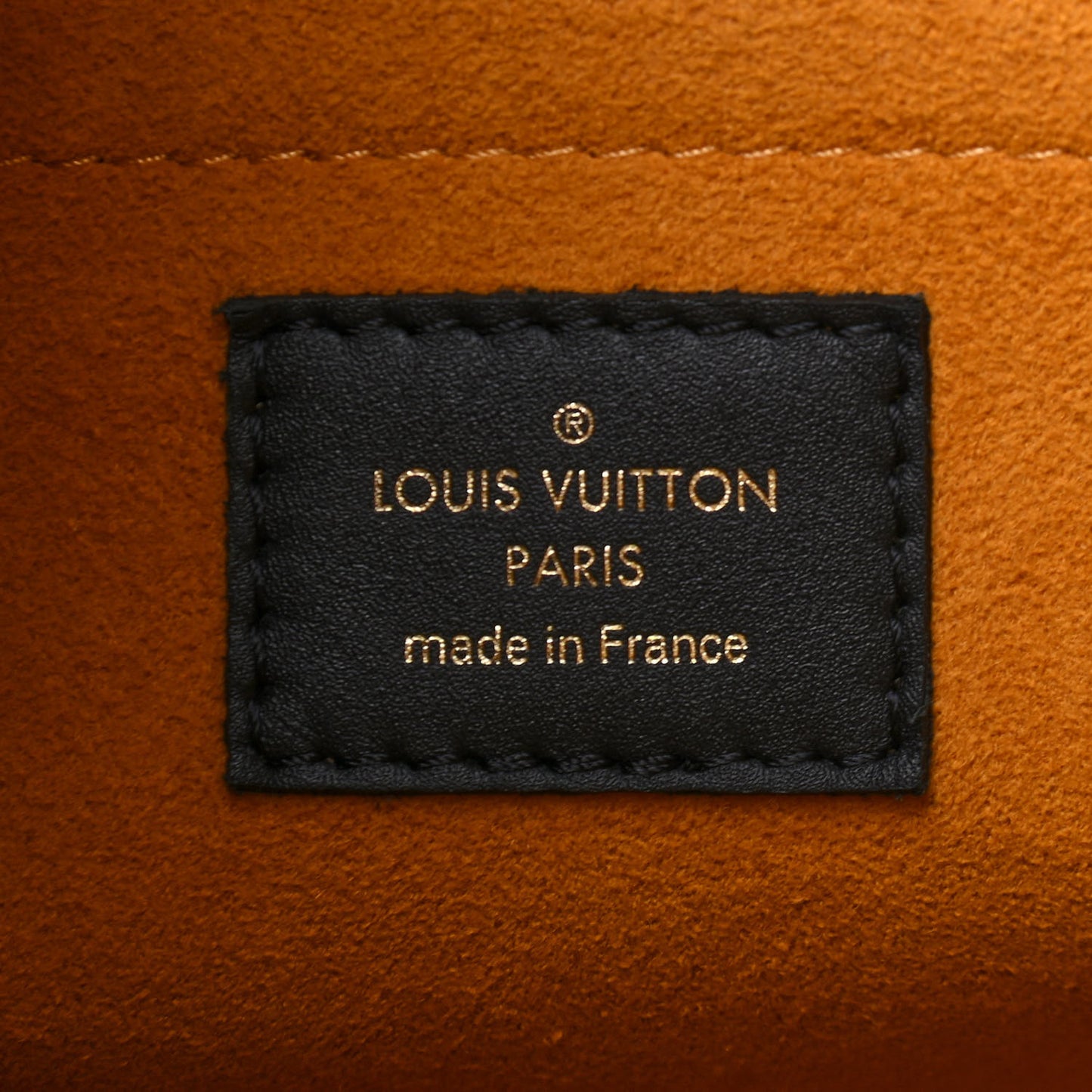Calfskin Monogram Tufting On My Side Black