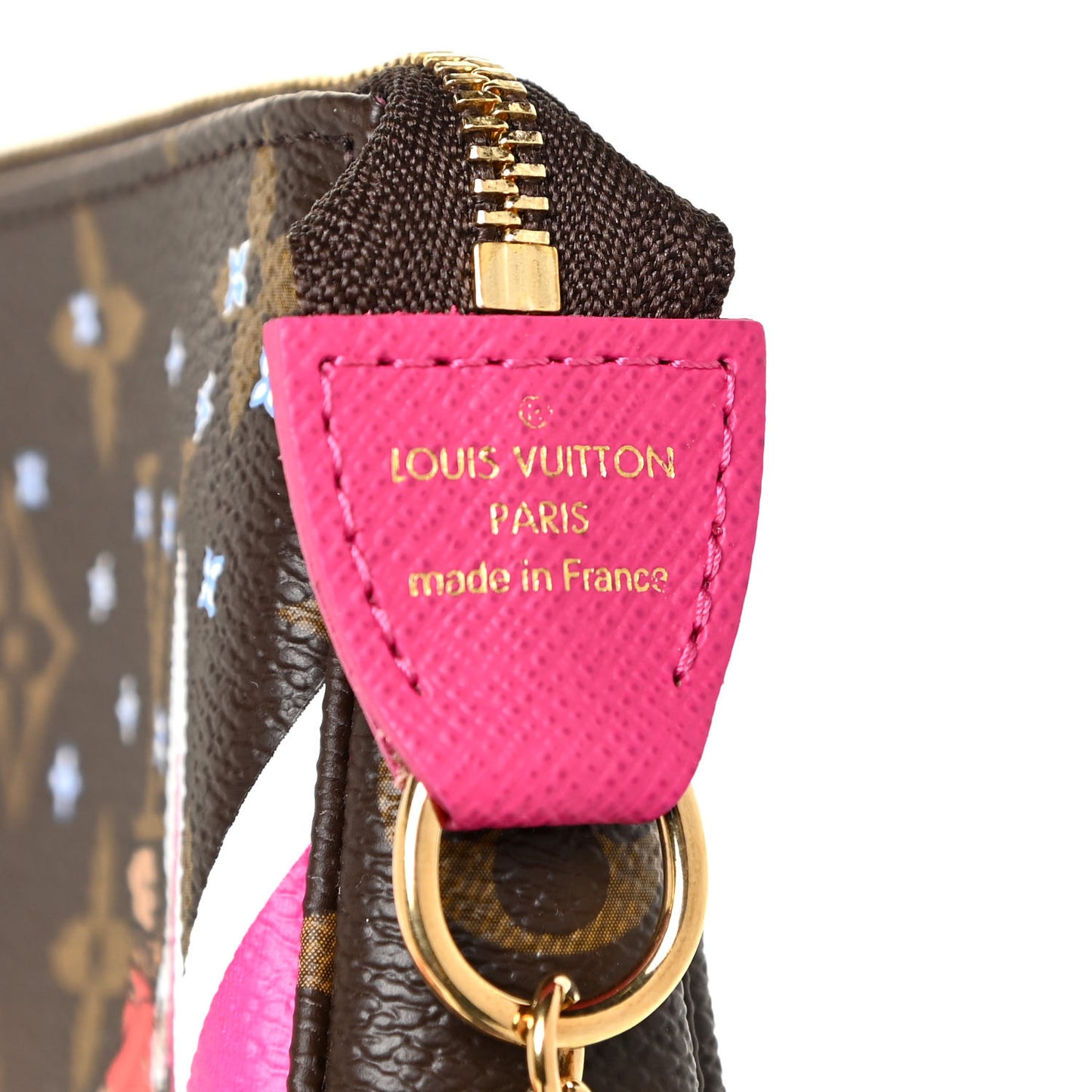 Monogram 2018 Christmas Animation Mini Bears Pochette Accessories