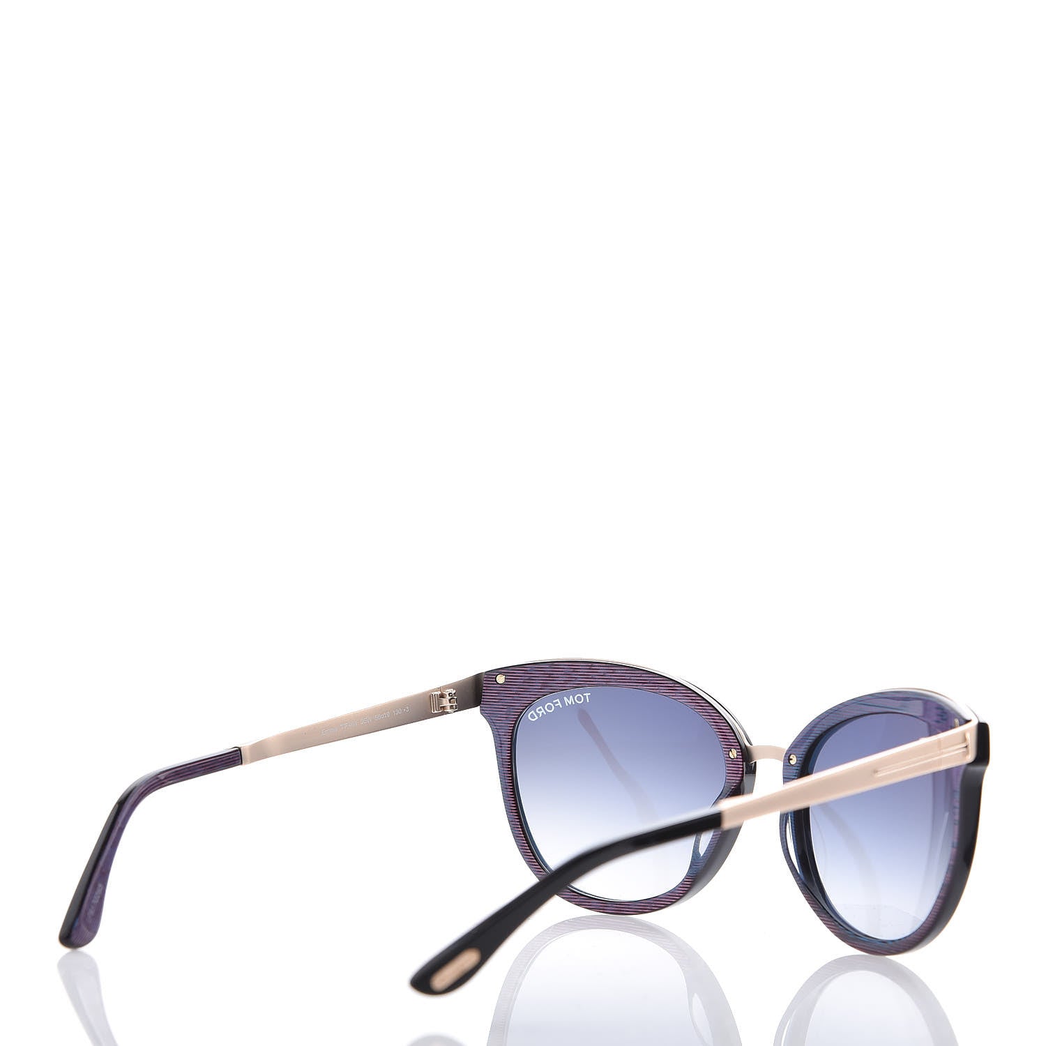Tom Ford Emma Cat Eye Sunglasses TF461 Black 4 of 8