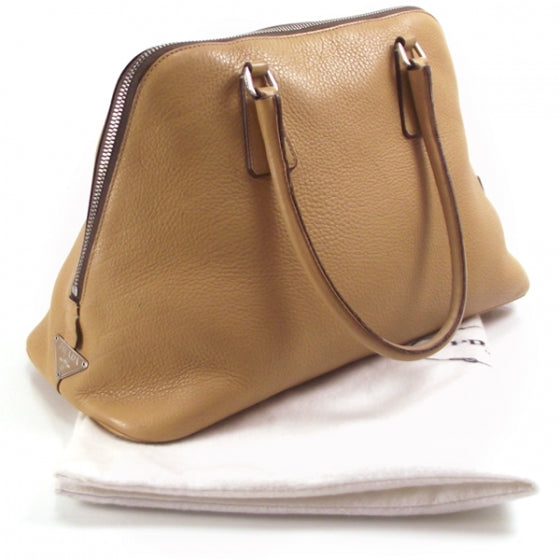 Daino Sport Frame Bowler Tote Ivory