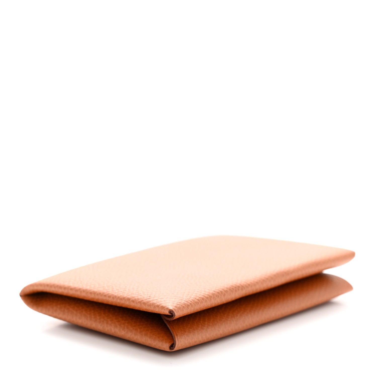 Hermes Epsom Calvi Card Case Gold 4 of 7
