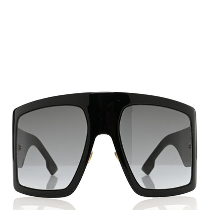 Christian Dior Acetate DiorSo Light 1 Shield Sunglasses Black 2 of 8