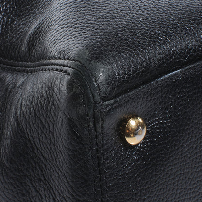 Chanel Calfskin Cerf Shopper Tote Black 5 of 9