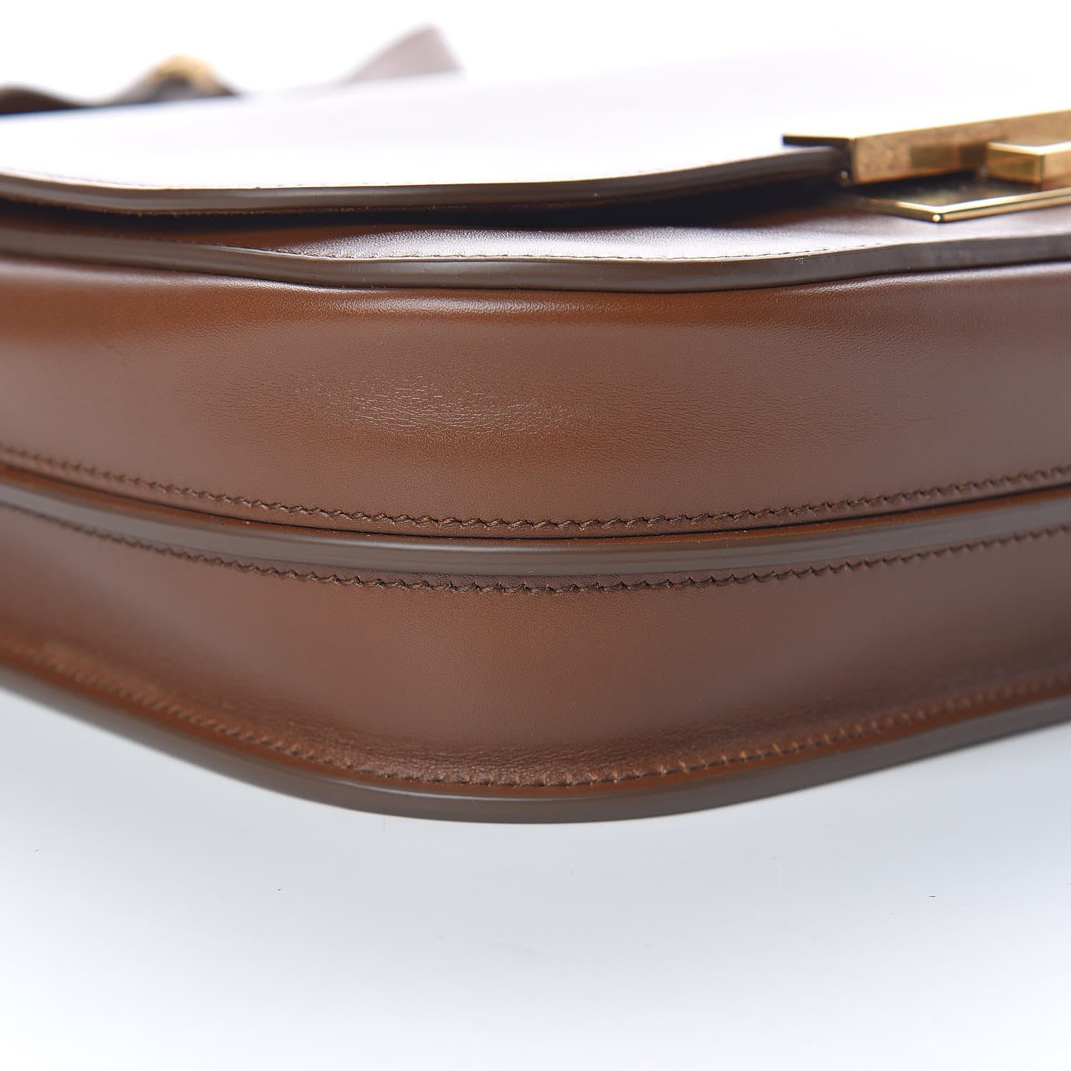 Saint Laurent Calfskin Betty Messenger Deep Moka 9 of 14