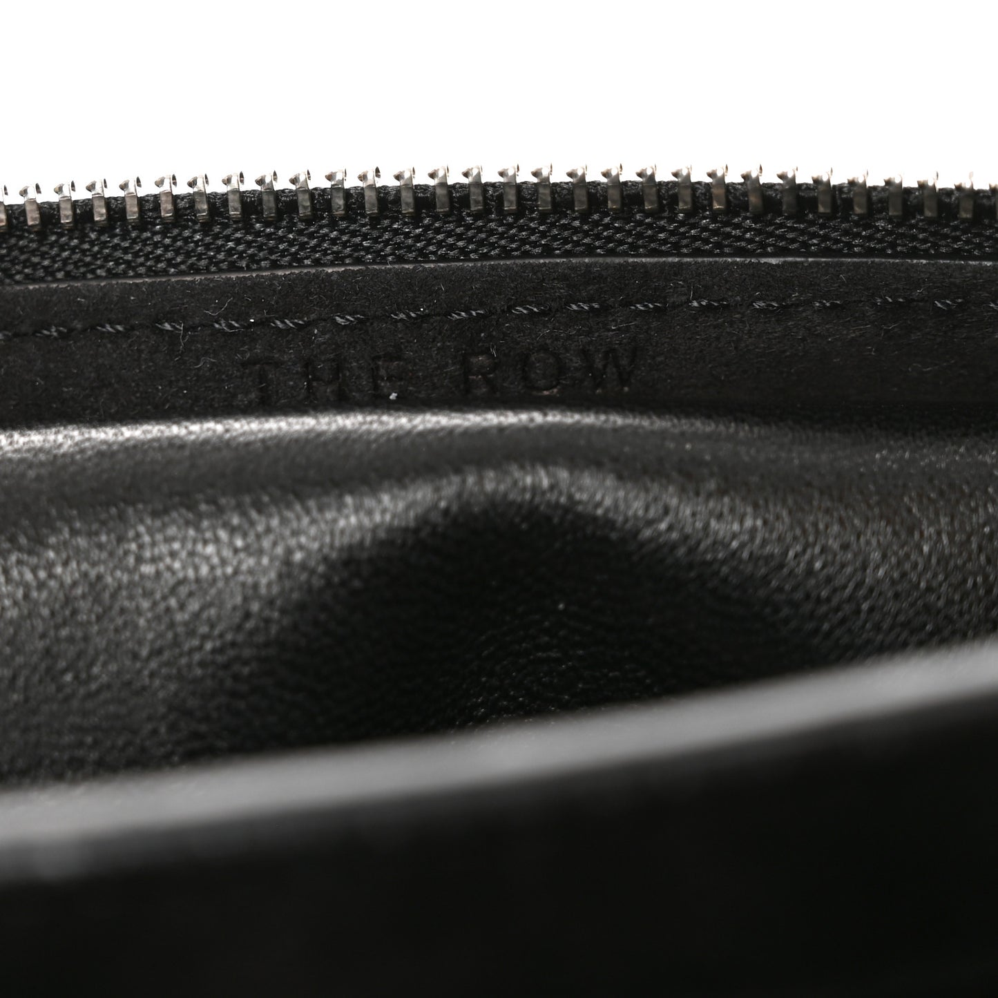 Suede Small Slouchy Banana Bag Black