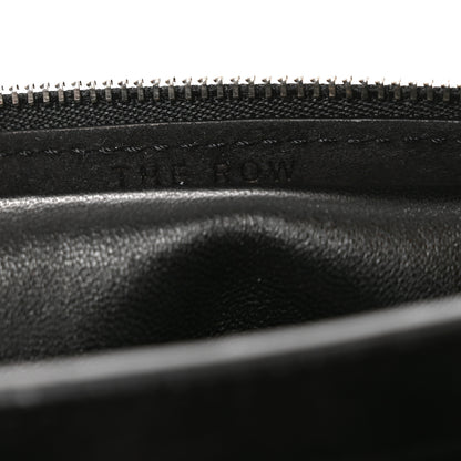 The Row Suede Small Slouchy Banana Bag Black 6 of 9