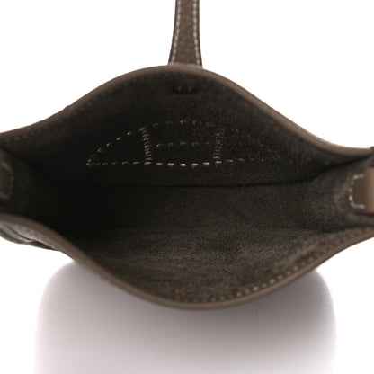 Hermes Taurillon Clemence Evelyne TPM Etoupe 4 of 10
