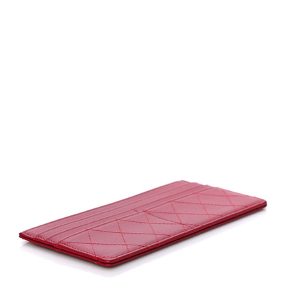 Chanel Calfskin Stitched Removable Insert Red 4 of 10