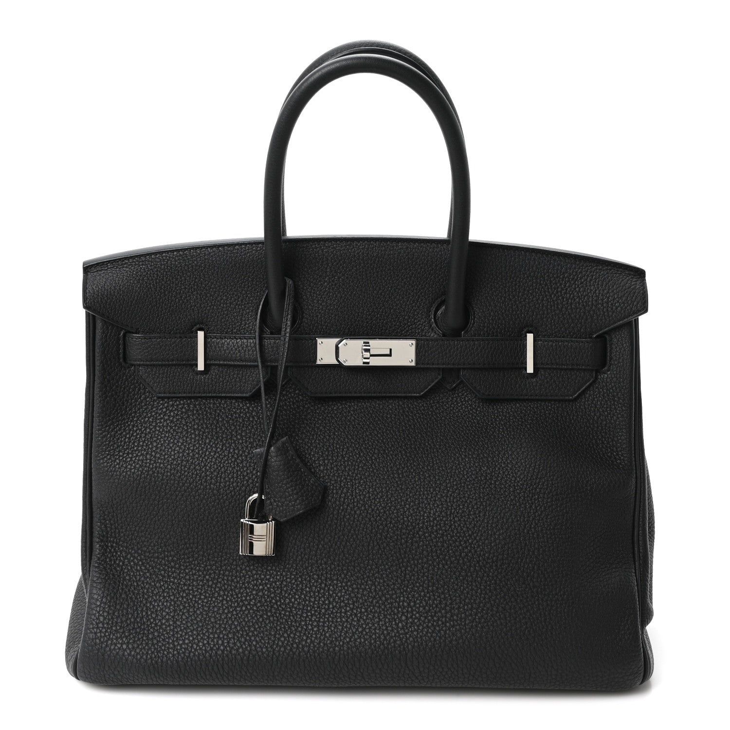 Hermes Togo Birkin 35 Black Bleu Agate 1 of 10