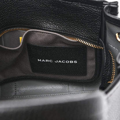 Marc Jacobs Grained Calfskin Small The Tote Bag Black 6 of 9