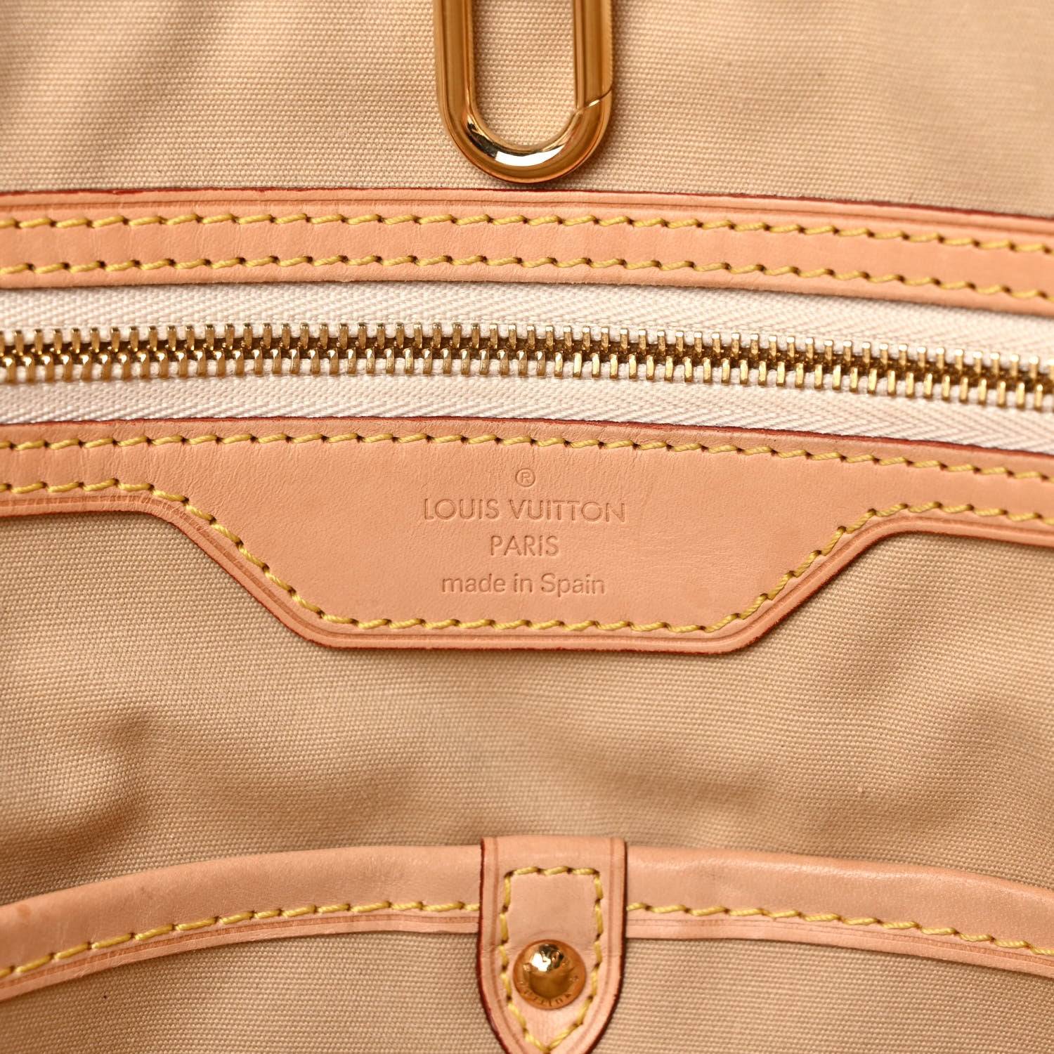Louis Vuitton Damier Azur Pampelonne GM 6 of 13