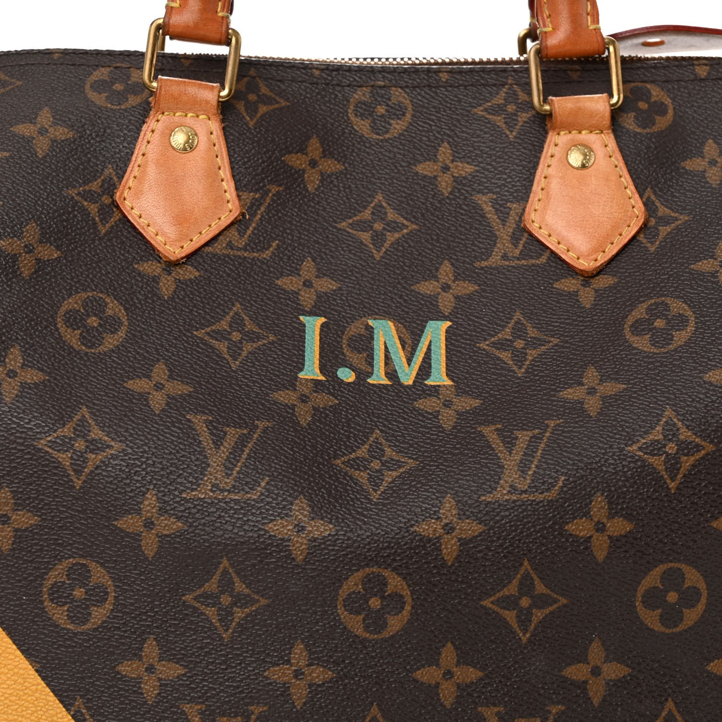 Monogram My LV Heritage Speedy 30 Vert Clair Yellow