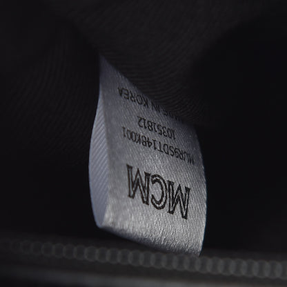 MCM Nylon Monogram Dieter Crossbody Black 7 of 10