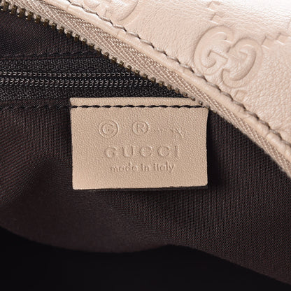 Gucci Guccissima Medium Horsebit Chain Hobo Winter Rose 6 of 7