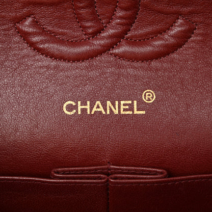 Chanel Lambskin Quilted Medium Double Flap Black 6 of 14