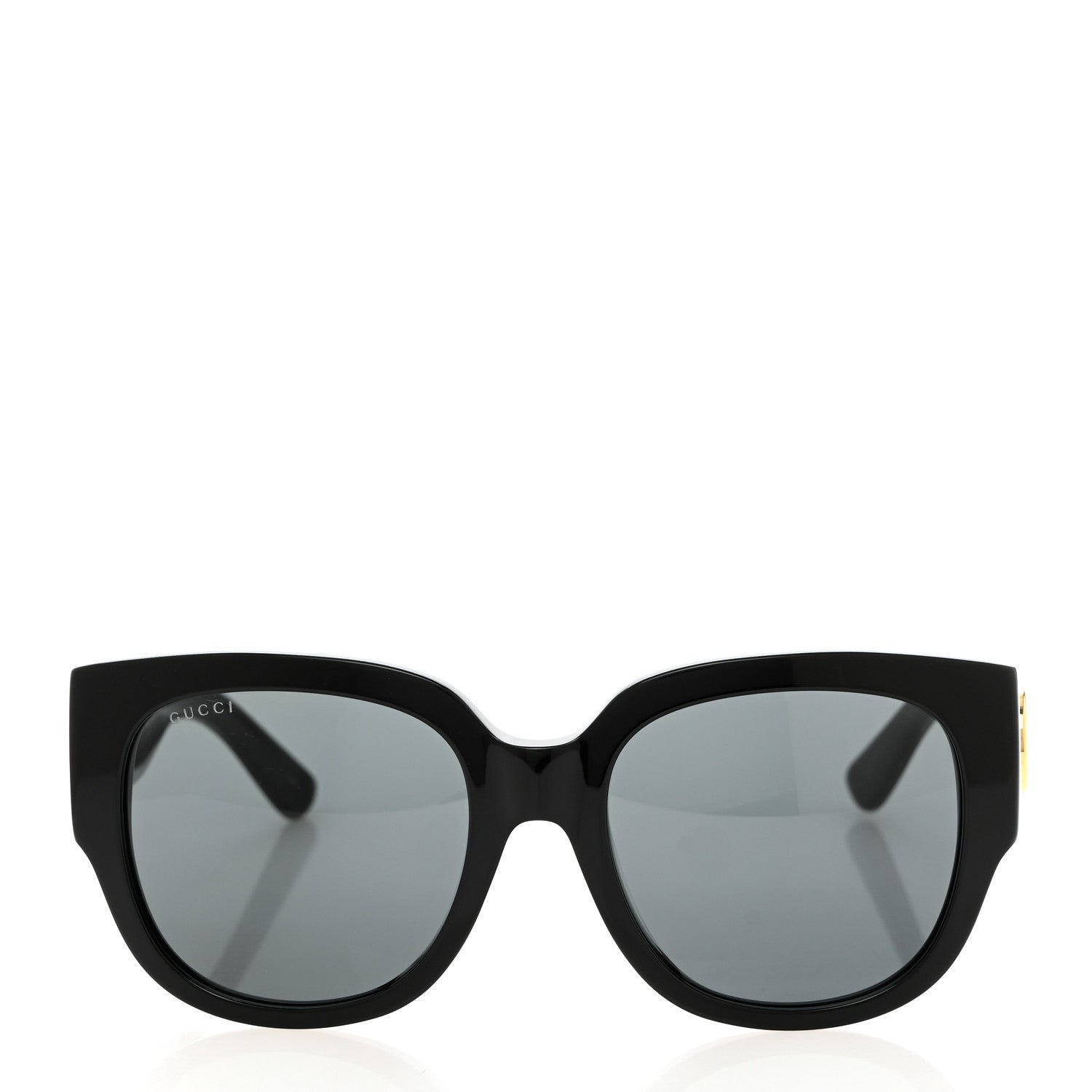 Gucci Acetate Square Frame Sunglasses GG0142SA Black 2 of 7