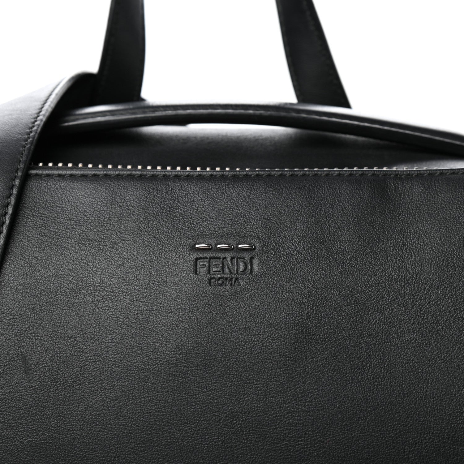 Fendi Vitello Grace Lui Urban Briefcase Black 10 of 10