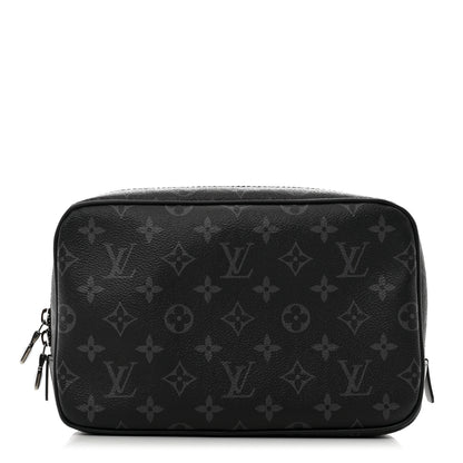 Louis Vuitton Monogram Eclipse Toilet Pouch GM 1 of 6