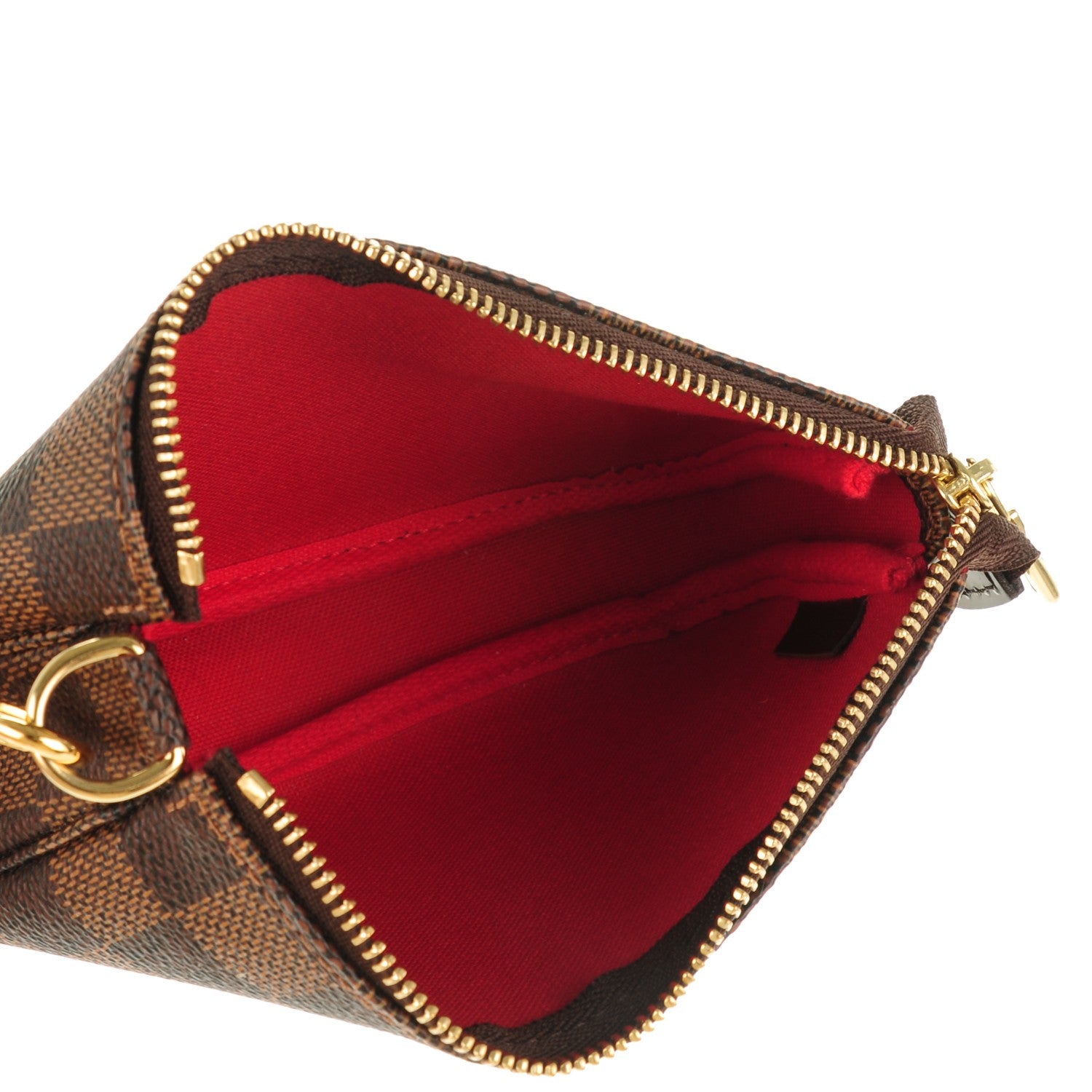 Louis Vuitton Damier Ebene Mini Pochette Accessories 5 of 7
