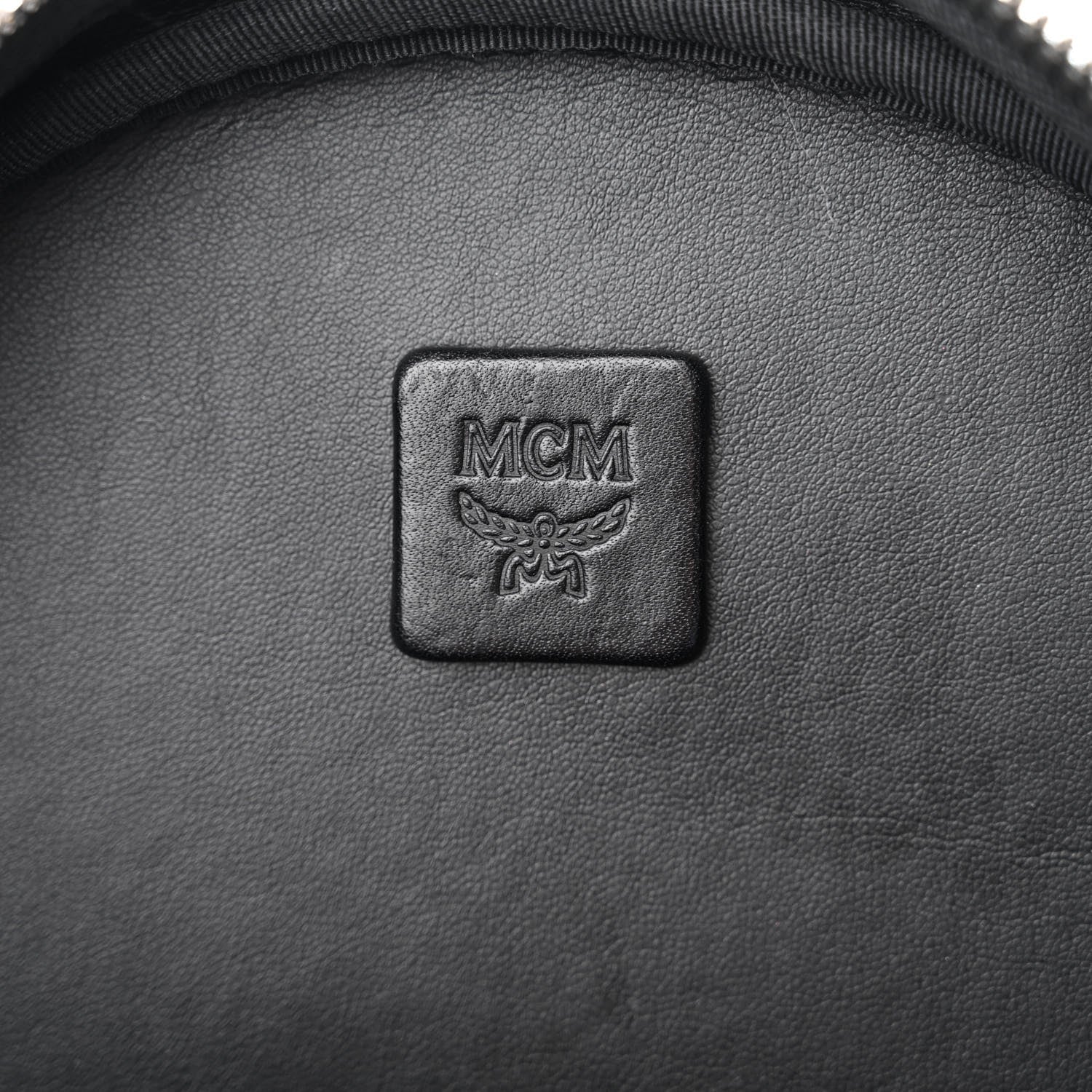 MCM Visetos Side Stud Stark Backpack Munich Blue 7 of 10