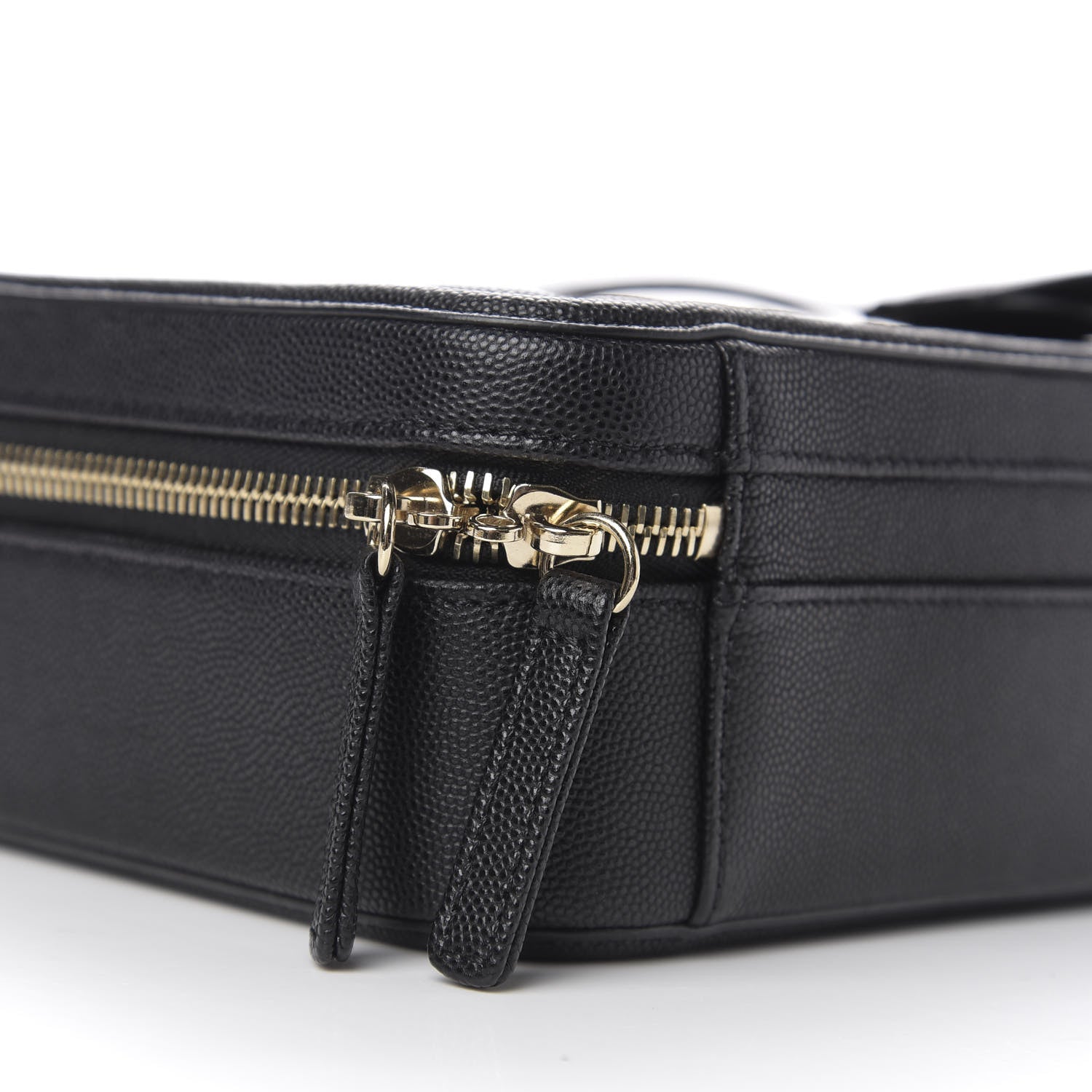Chanel Caviar Quilted Medium CC Filigree Vanity Case Black 8 of 11