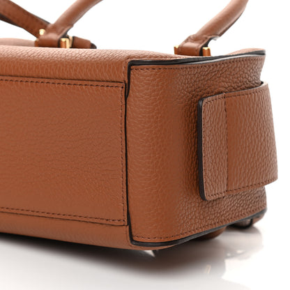 Delvaux Grained Calfskin Mini Cool Box Satchel Vegetal 10 of 10
