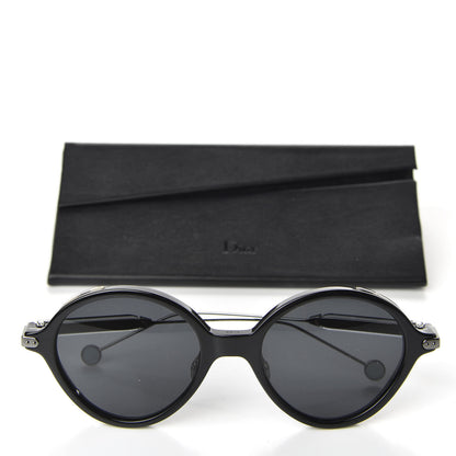 Christian Dior Acetate Umbrage Round Sunglasses Tortoise Black 8 of 8