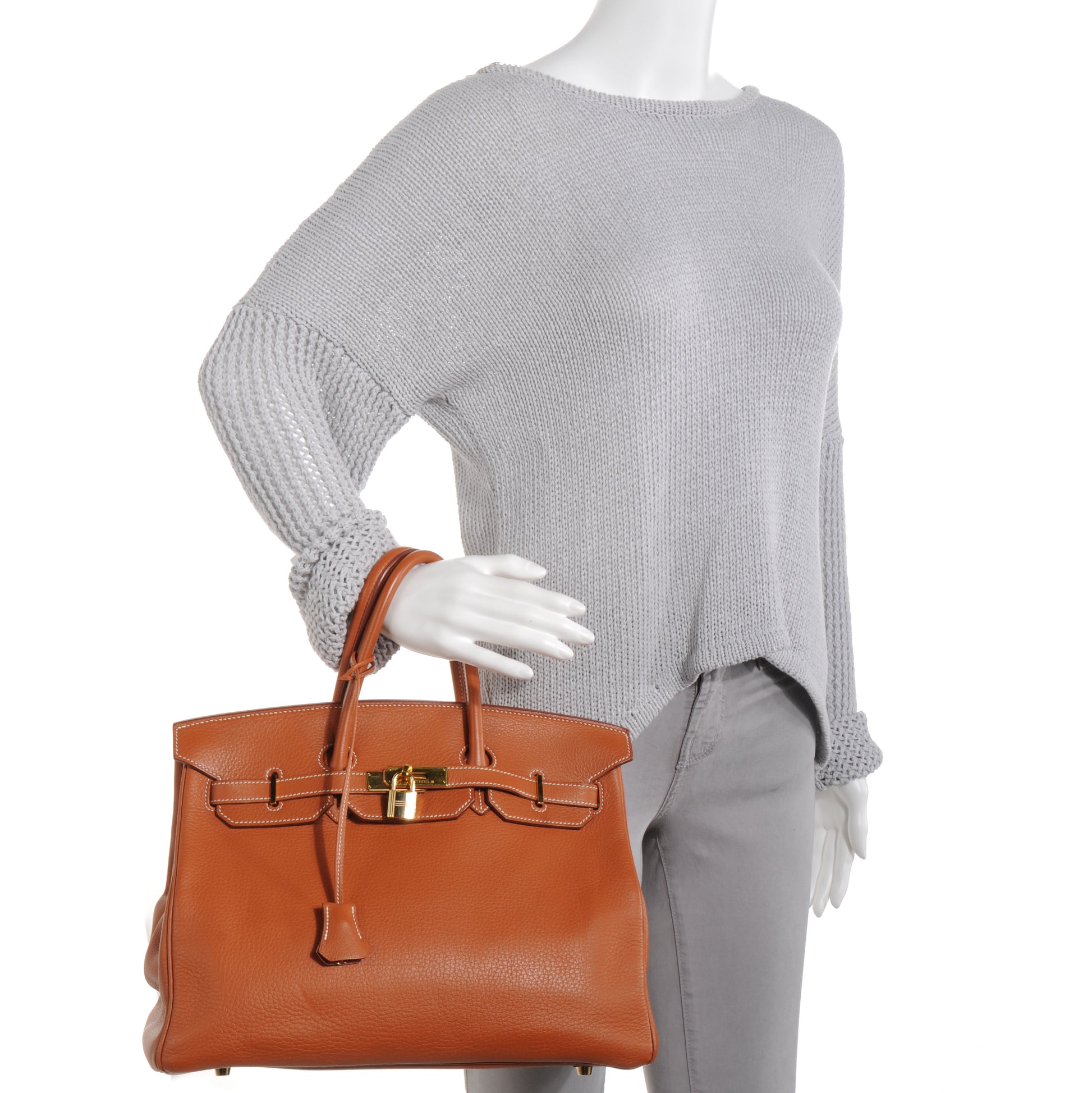 Hermes Taurillon Clemence Birkin 35 Etrusque 2 of 9