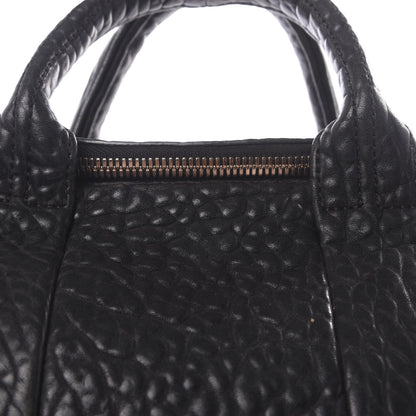 Alexander Wang Pebbled Lambskin Rockie Black Rose Gold Hardware 7 of 10