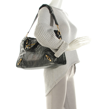 Balenciaga Agneau Giant 12 Gold Hardware City Black 2 of 8