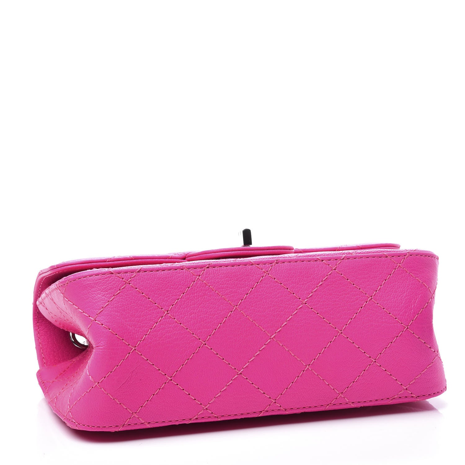 Chanel Goatskin Quilted 2.55 Reissue Mini Flap Fluorescent Pink 5 of 12