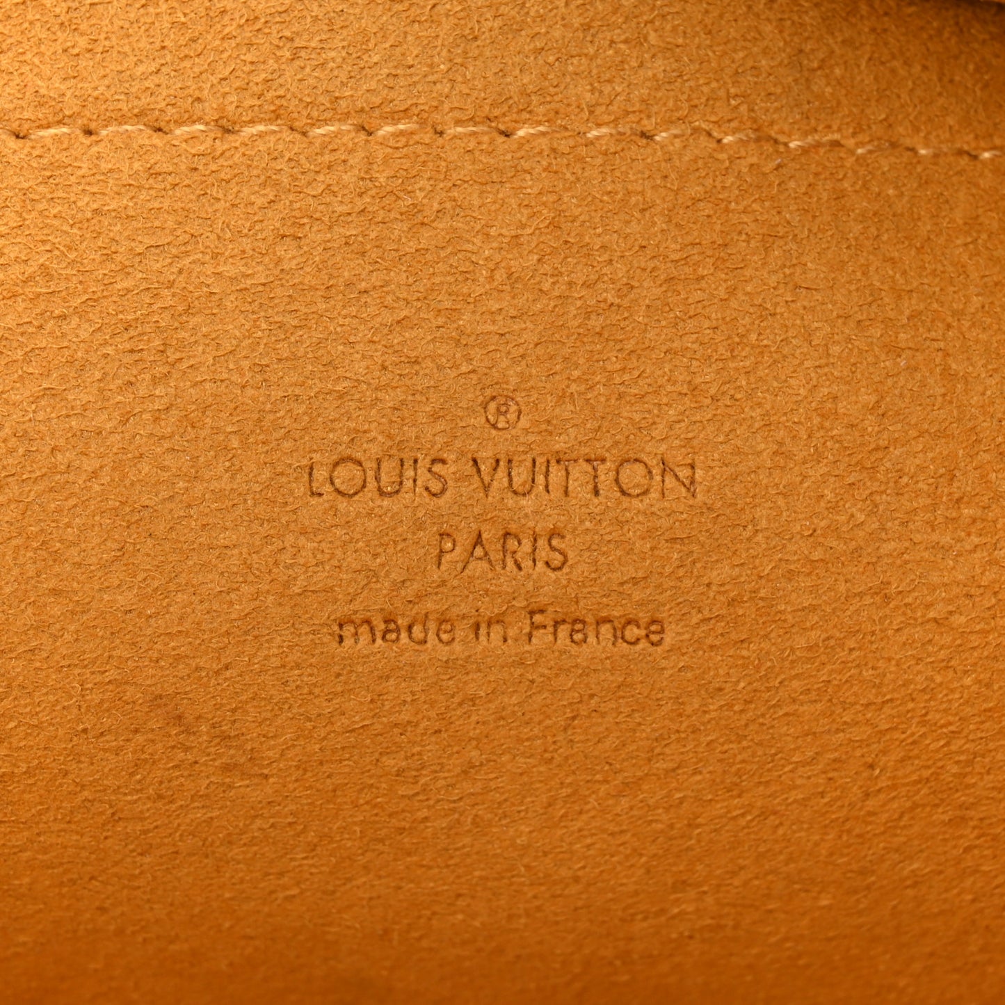 Monogram Denim Bum Bag Blue